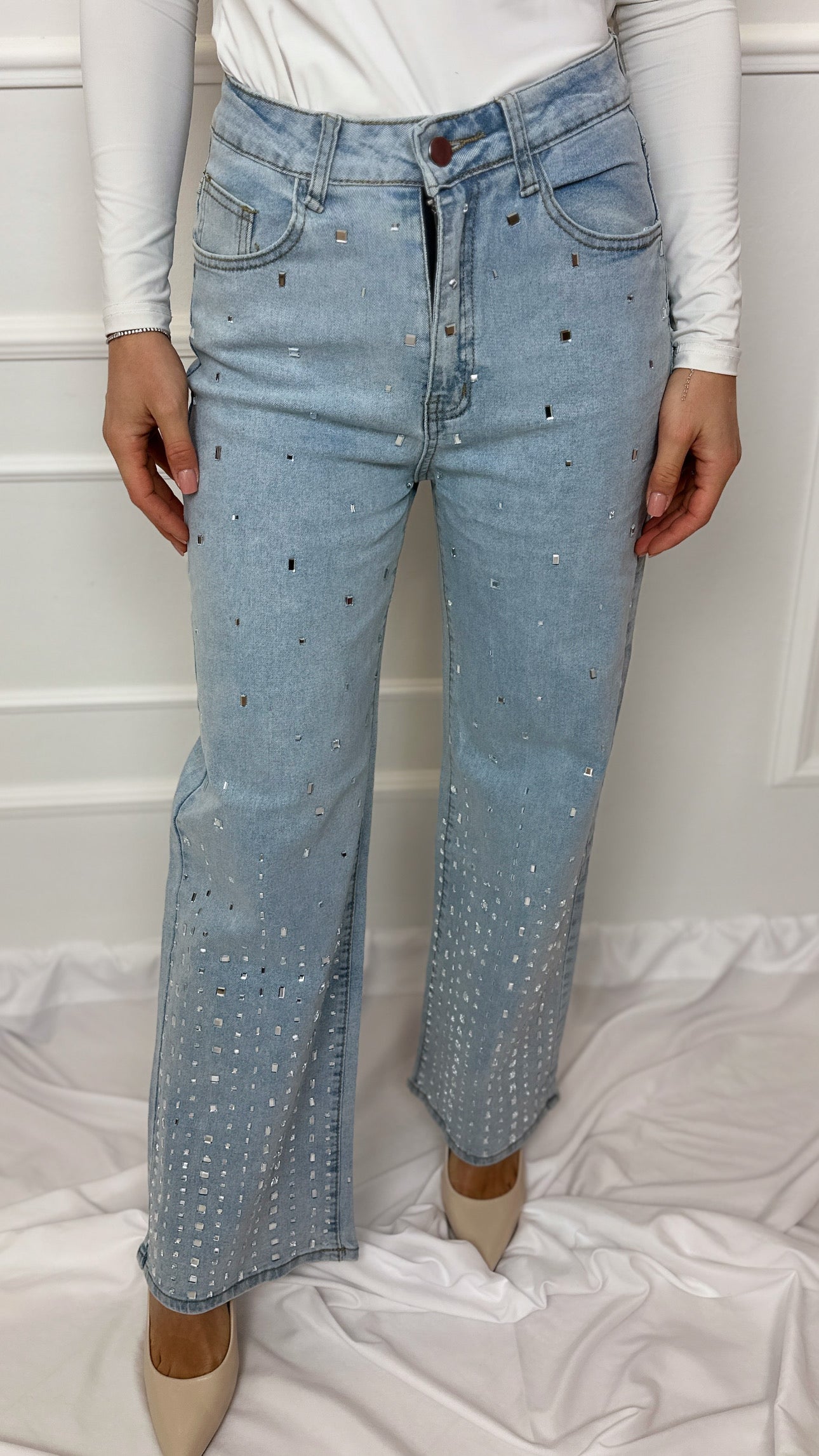 Jeans SWAROVSKI BLUE