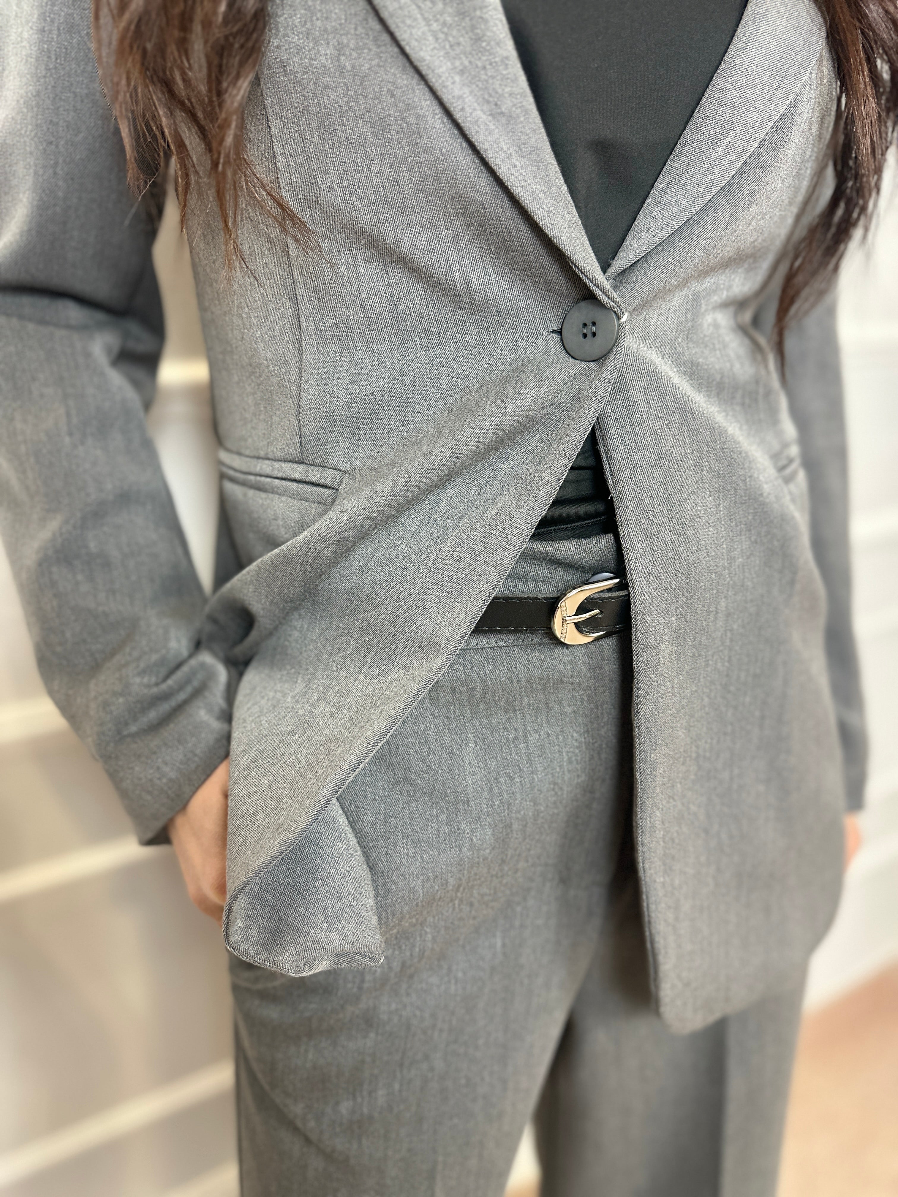 Tailleur.completo.elegante.grigio.collezione.crboutique