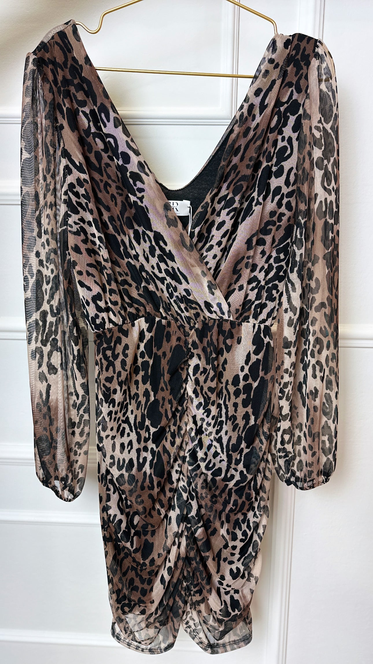 crboutique.mididress.abito.corto.nero.rosa.marrone.fantasia.dress